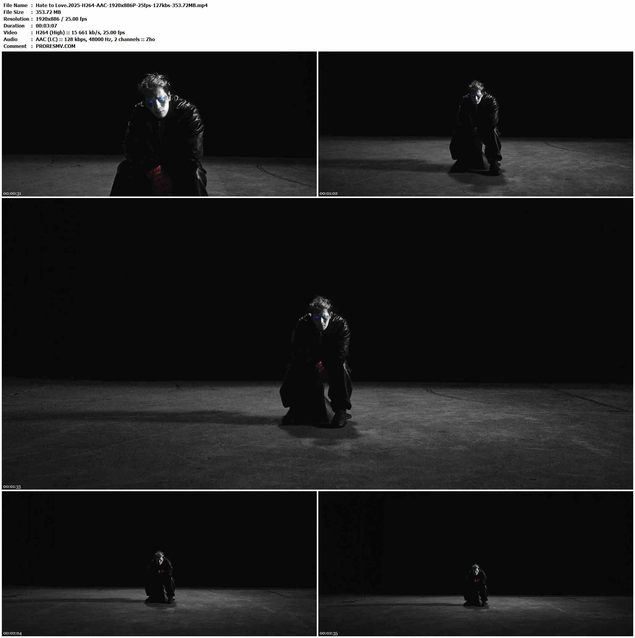 王嘉尔 - Hate to Love.2025-H264-AAC-1920x886P-25fps-127kbs-353.72MB官方MV_高清MV